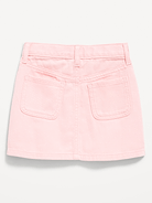 Image number 3 showing, High-Waisted Button-Front Skirt for Toddler Girls