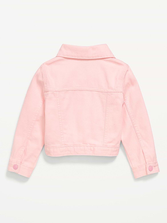 Veste courte en sergé pour toute-petite