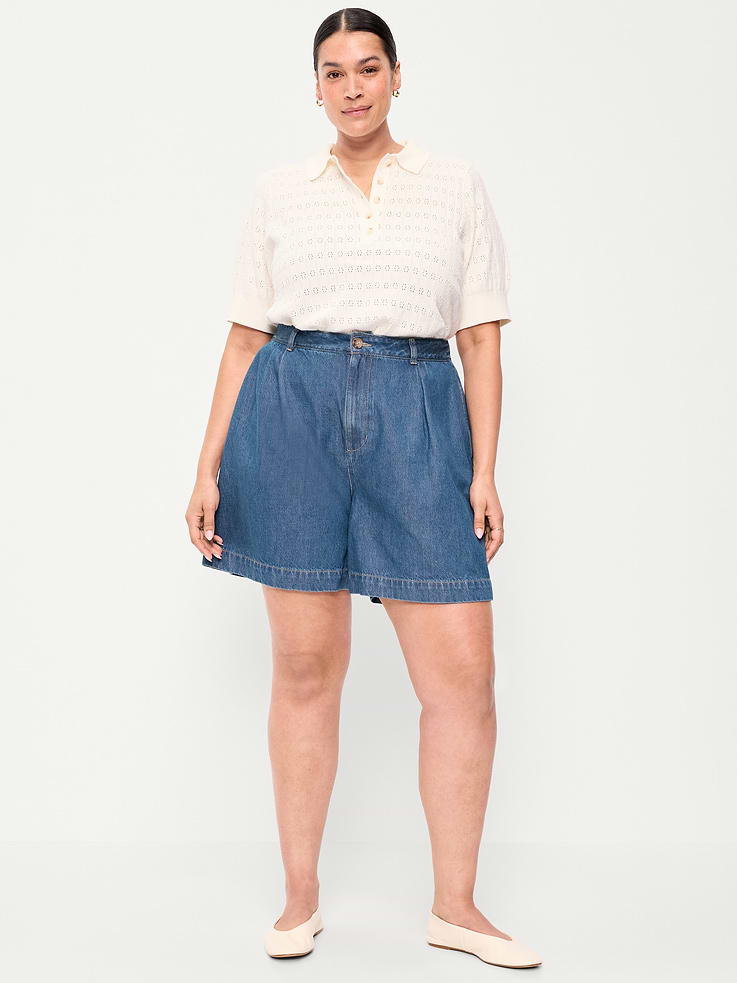 Image number 6 showing, High-Waisted OGC Chino Shorts -- 6-inch inseam