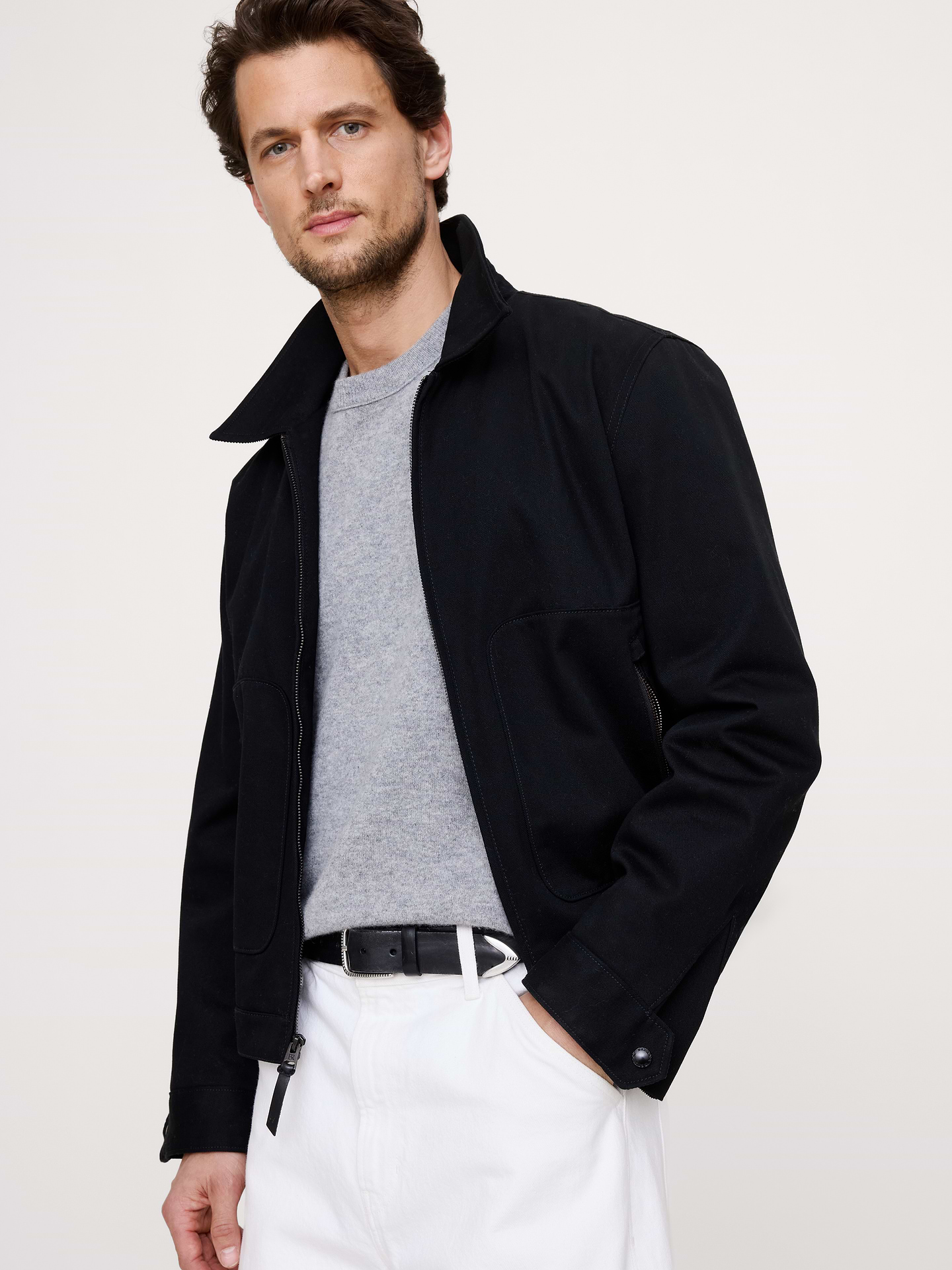 Image 2 de 3, Ceinture western en cuir