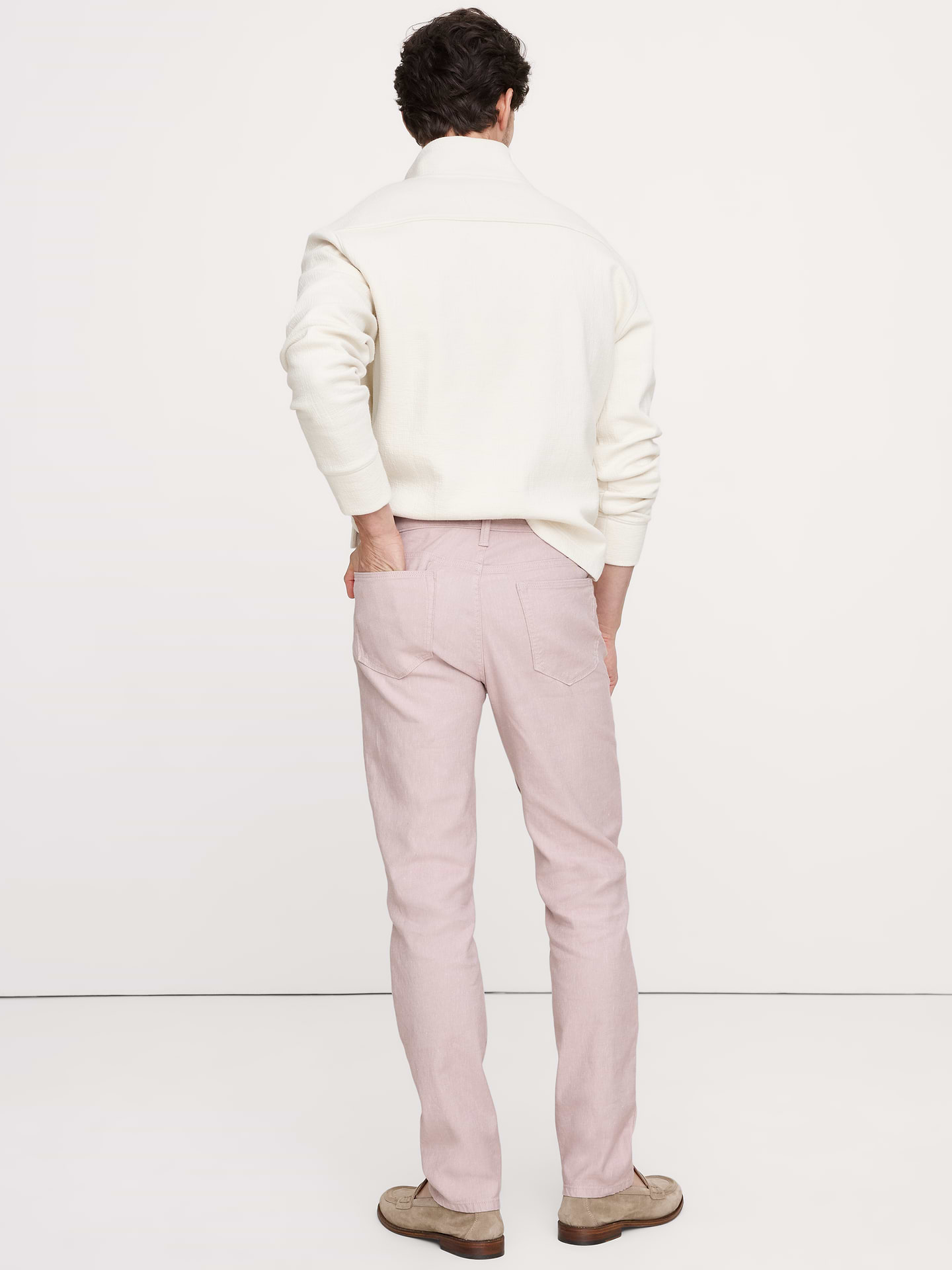 Image number 8 showing, Slim Linen-Cotton Traveler Pant