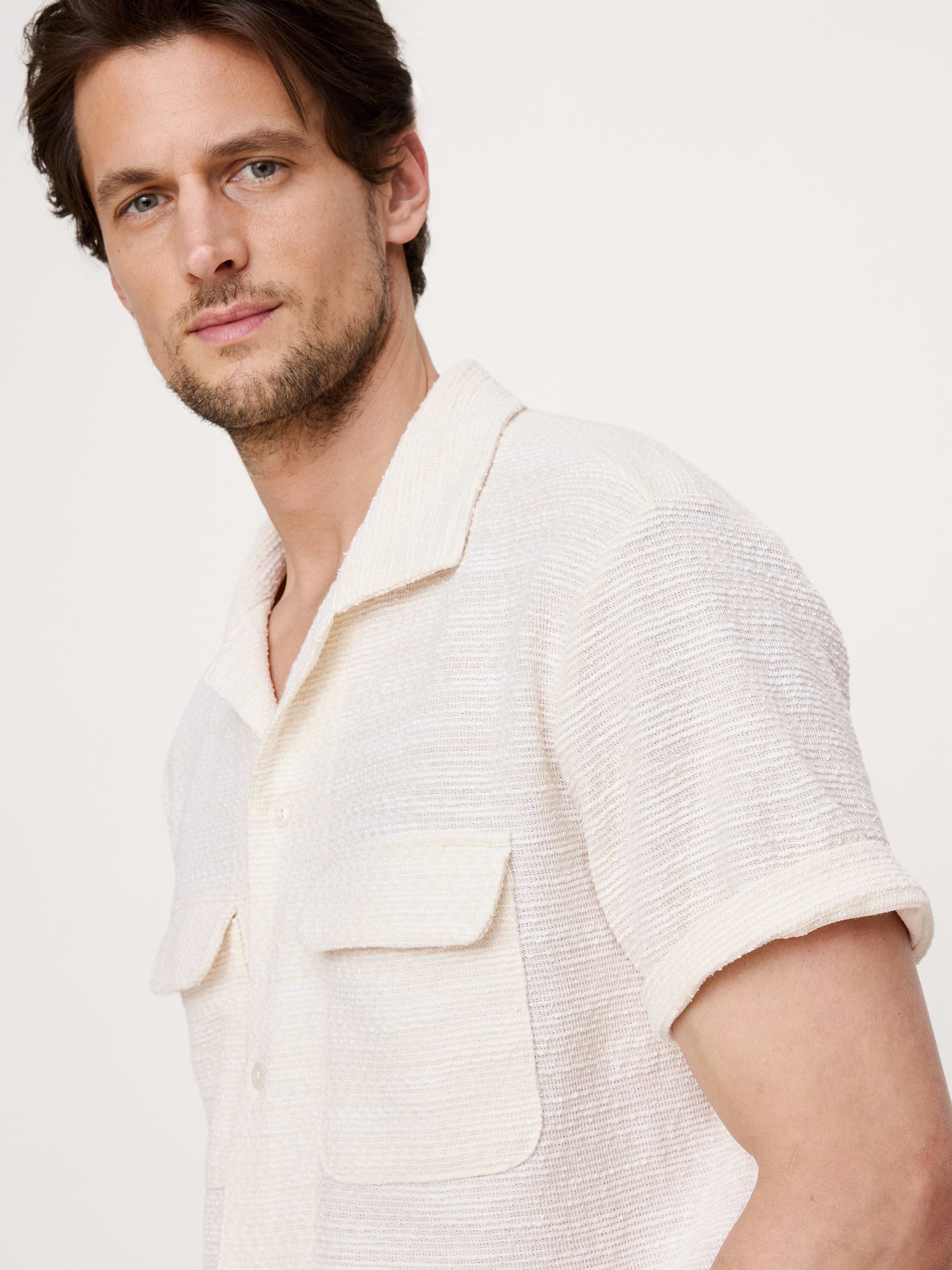 Image number 6 showing, Textured Knit Resort Shirt