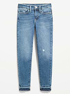 Image number 4 showing, High-Waisted Rockstar 360° Stretch Jeggings for Girls