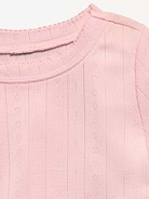 Image number 2 showing, Snug-Fit Pointelle-Knit Pajama Set for Toddler & Baby
