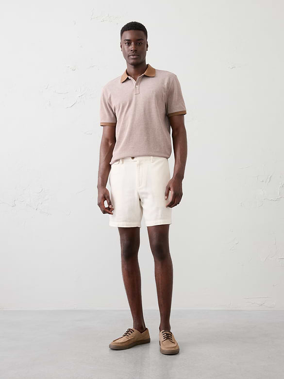 Standard-Fit Pique Polo