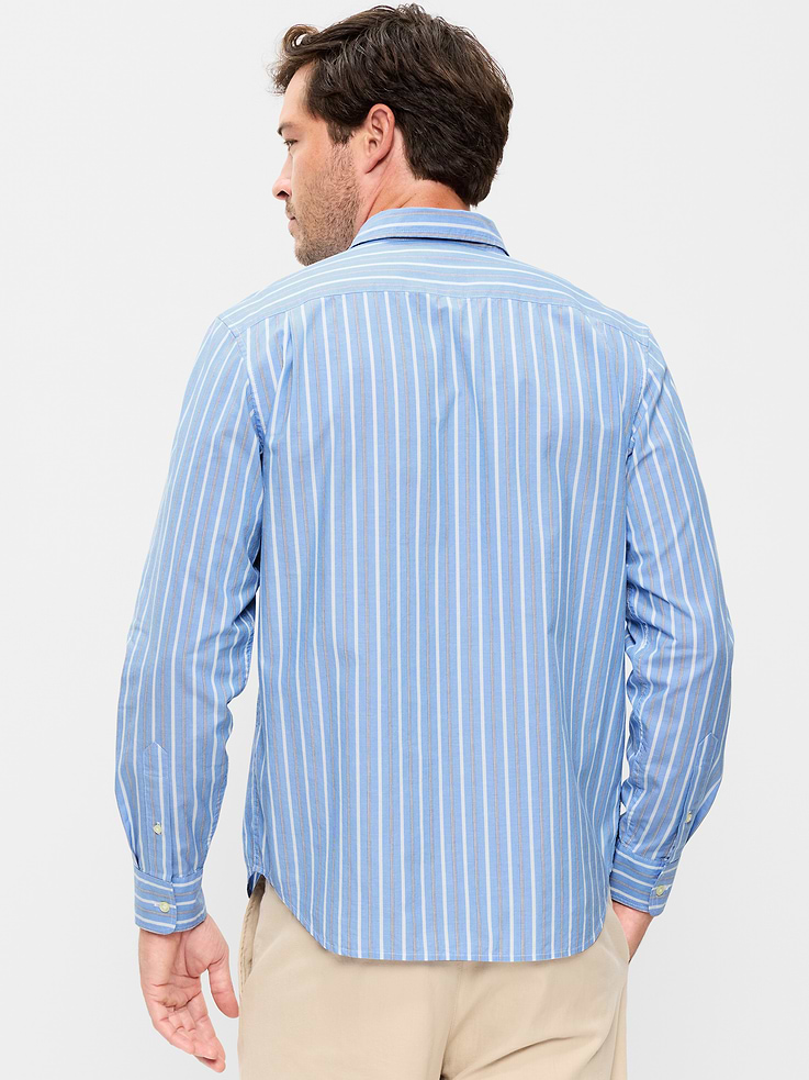 Image number 2 showing, Classic Fit Everyday Striped Poplin Shirt