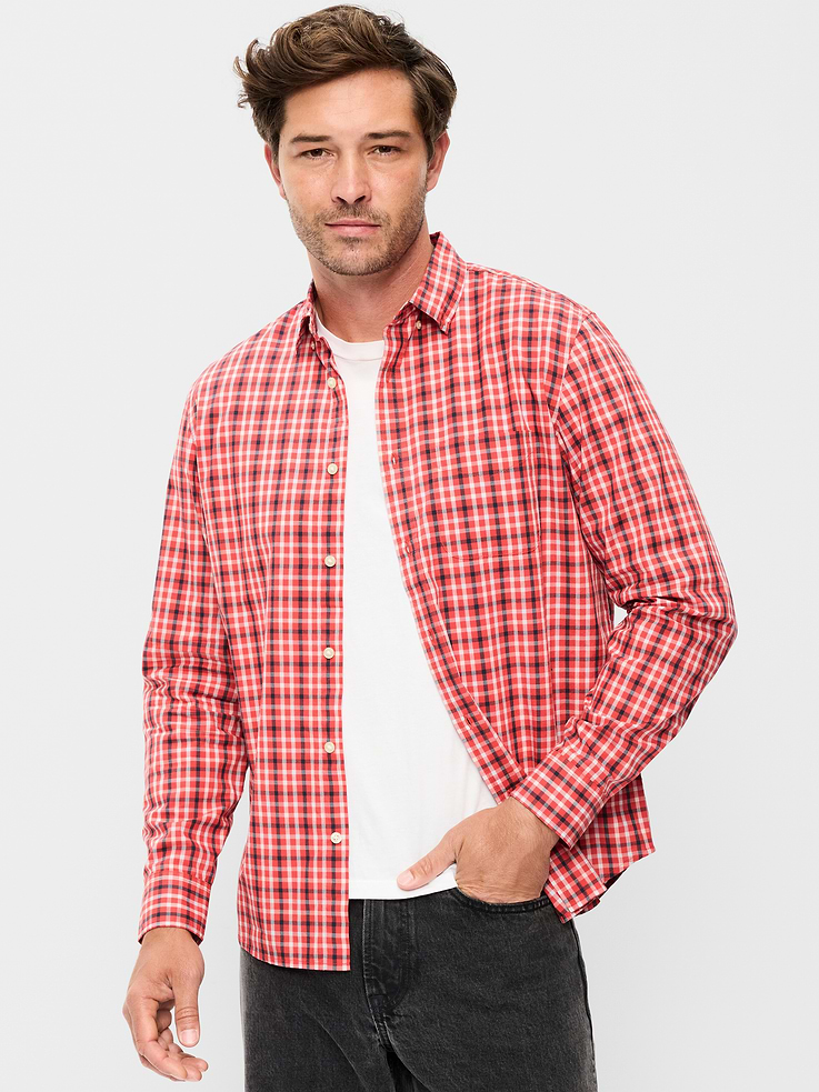 Image number 1 showing, Classic Fit Everyday Plaid Poplin Shirt
