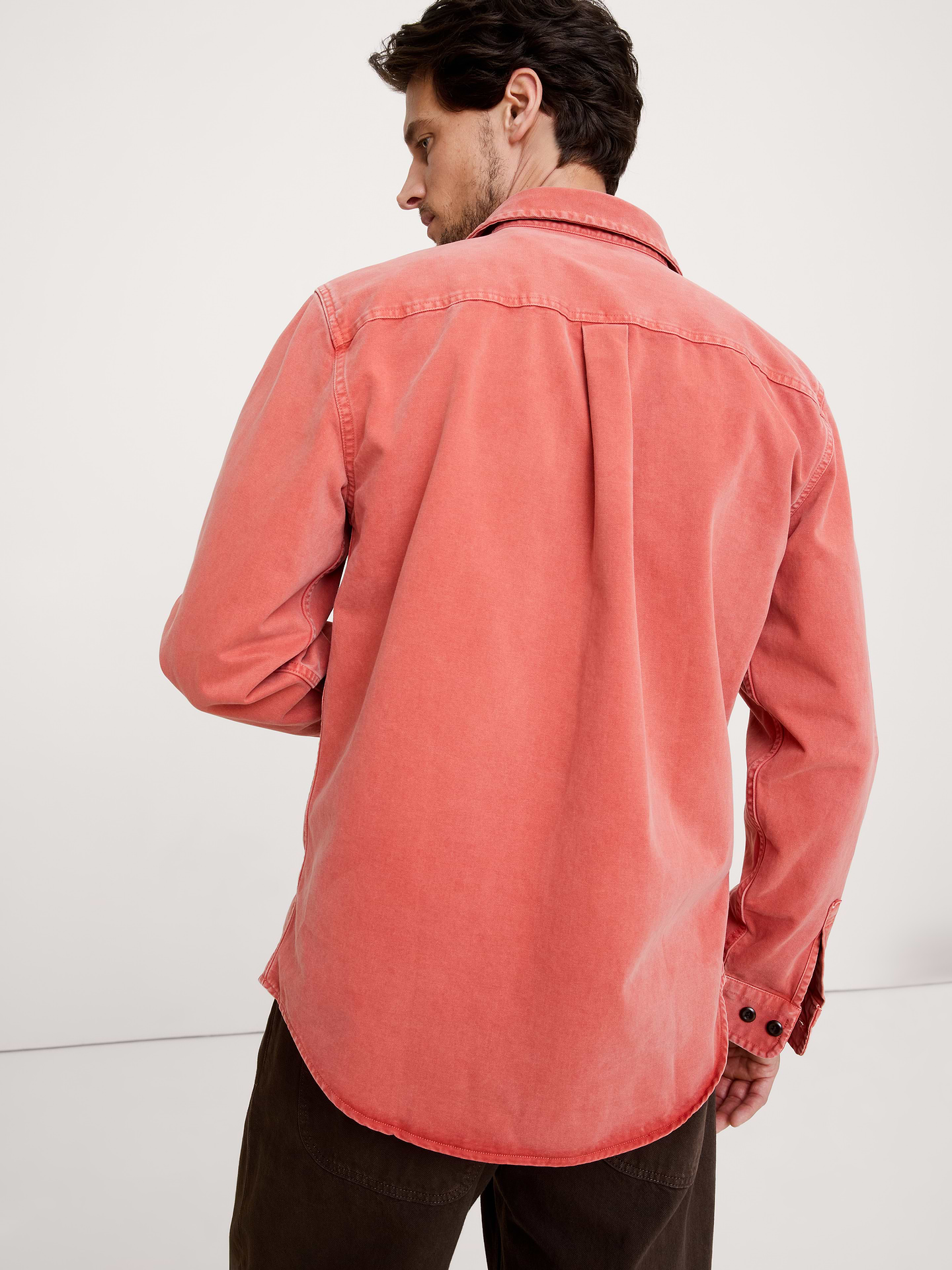 Image number 8 showing, Cotton Twill Overshirt