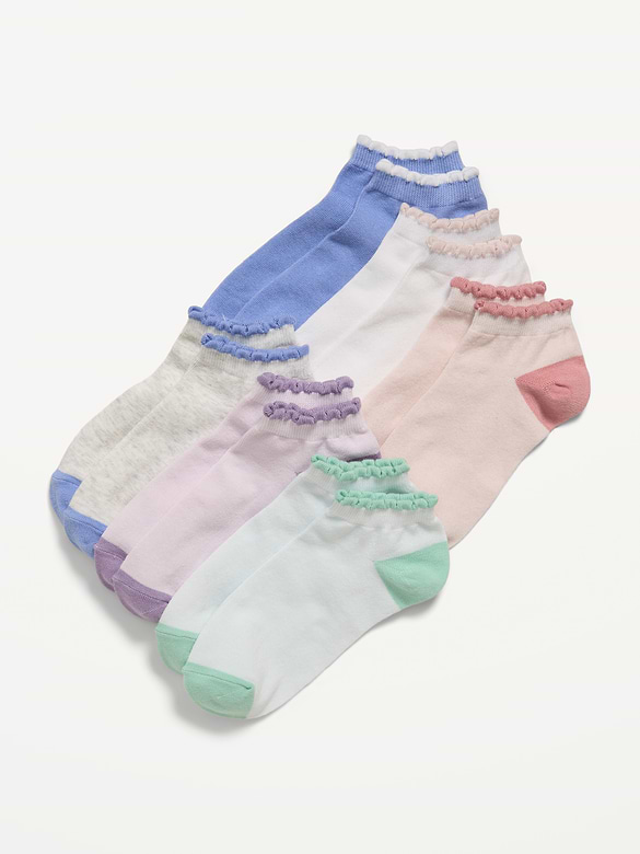 Socquettes pour fille (paquet de 6 paires)