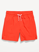 Image number 1 showing, Solid Swim Trunks for Boys