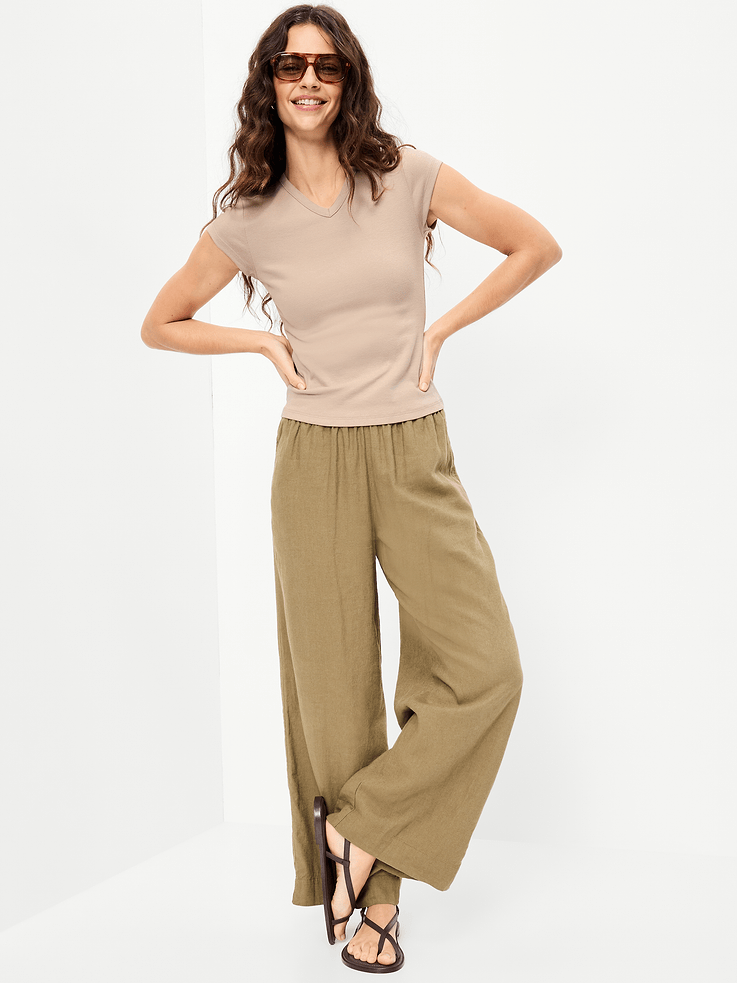 Image number 3 showing, Snug High V-Neck T-Shirt