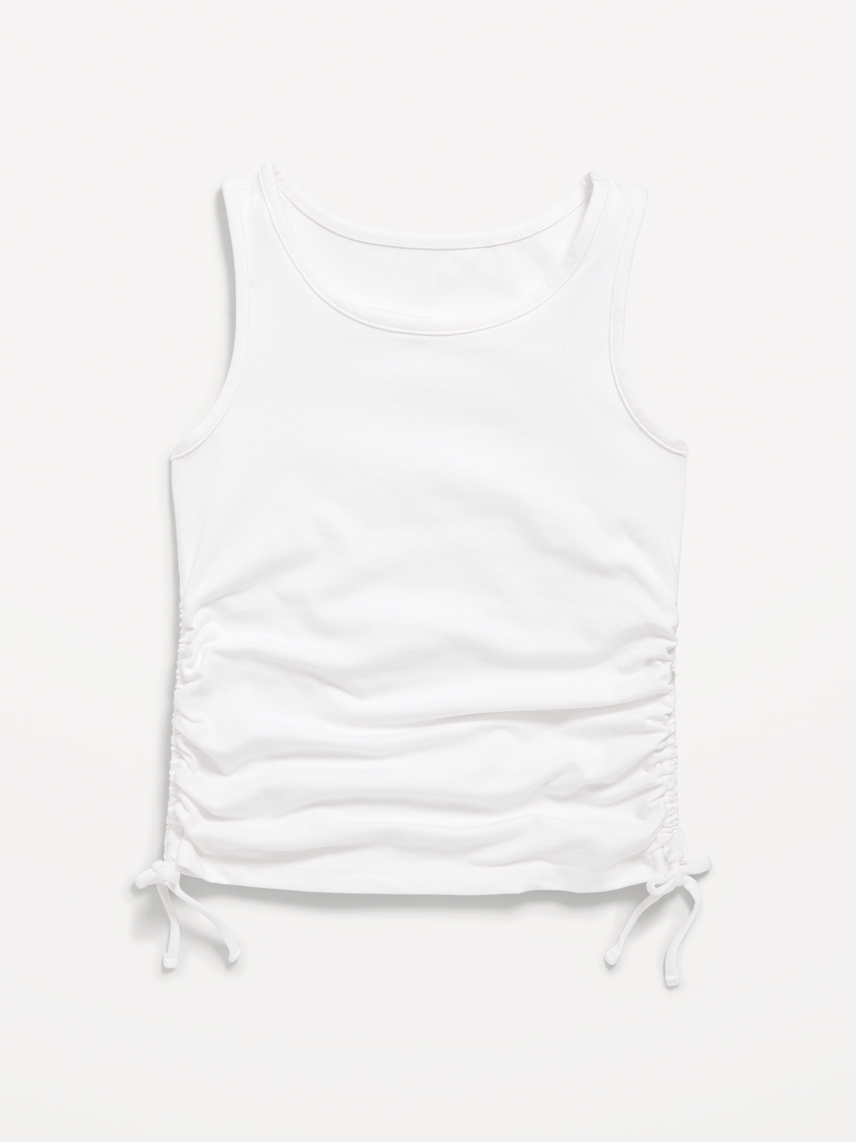 Side-Ruched Tank Top for Girls