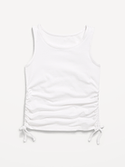 Image number 1 showing, Side-Ruched Tank Top for Girls