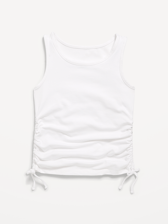 Side-Ruched Tank Top for Girls