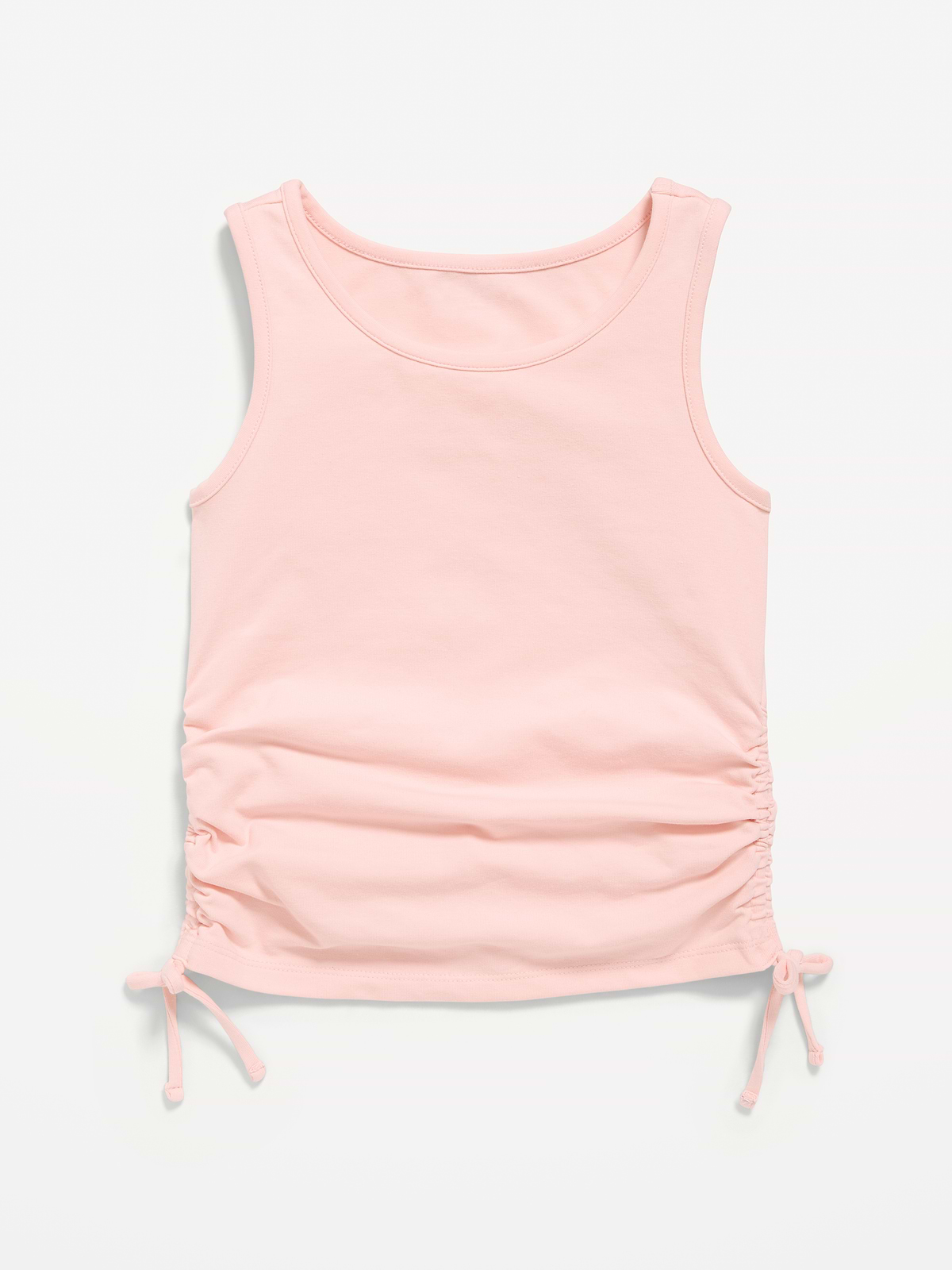 Side-Ruched Tank Top for Girls