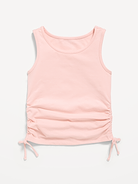 Image number 1 showing, Side-Ruched Tank Top for Girls