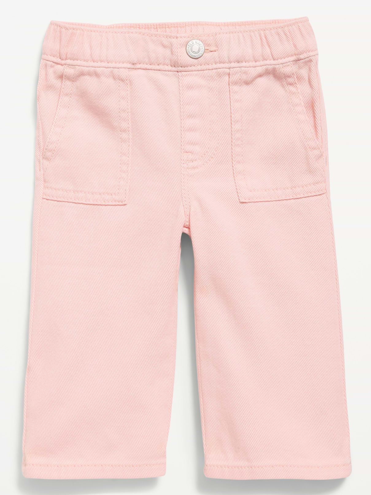 L'image numéro 1 présente Pantalon jambe large à poches utilitaires pour bébé