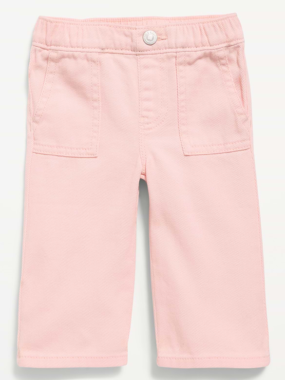 Utility Pocket Wide Leg Pants for Baby
