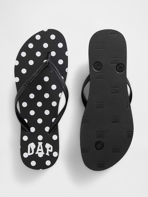 Gap Logo Flip Flops
