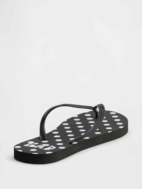 Gap Logo Flip Flops