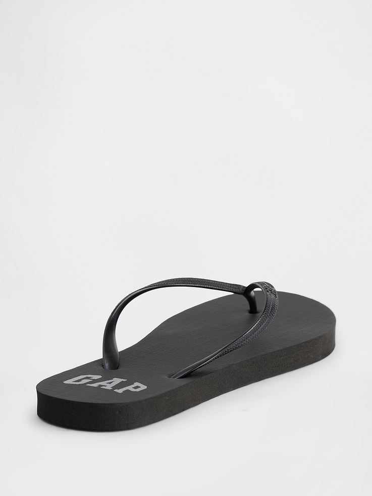 Image 4 of 5, Gap Logo Flip Flops