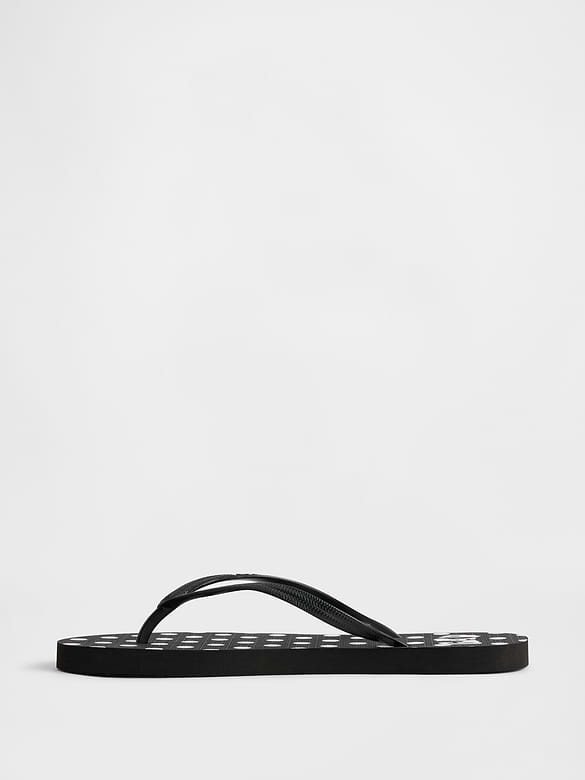 Gap Logo Flip Flops