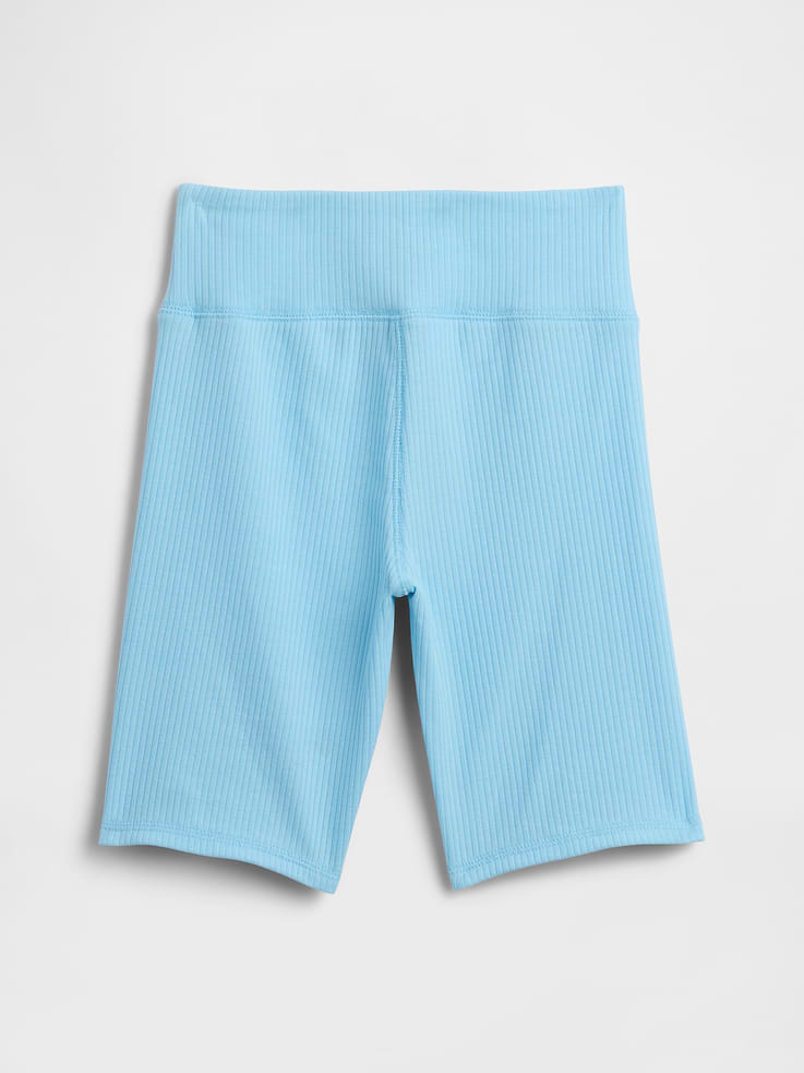 Image number 2 showing, Kids Pull-On Ribbed Bike Shorts