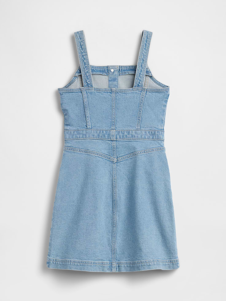 Image 2 of 3, Kids Denim Skirtall