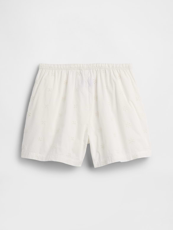 Kids Relaxed Pull-On Eyelet Shorts