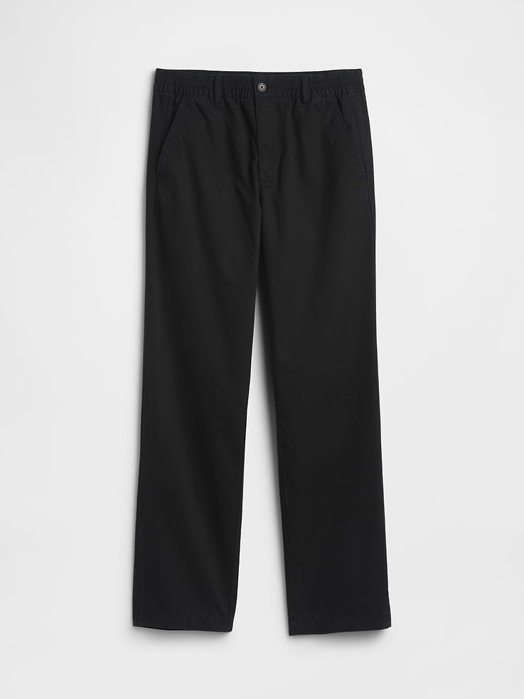 Image number 6 showing, Relaxed Pull-On Khakis