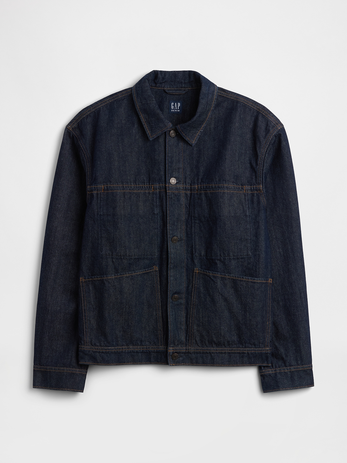 Boxy Icon Denim Jacket | Gap Factory