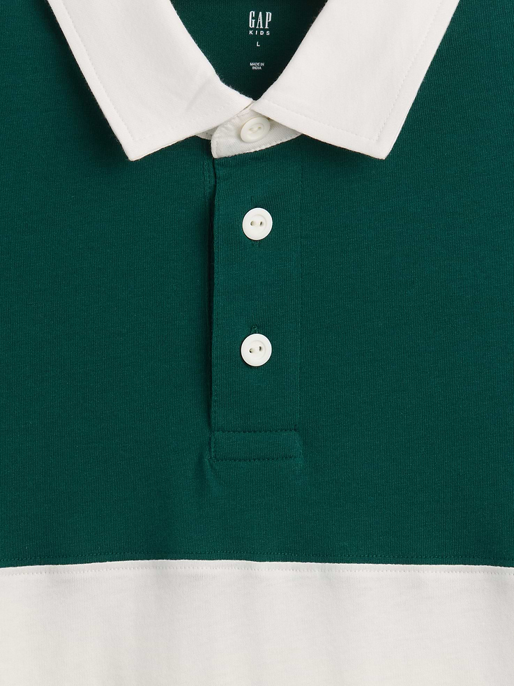 Image number 3 showing, Kids Colorblock Rugby Polo Shirt