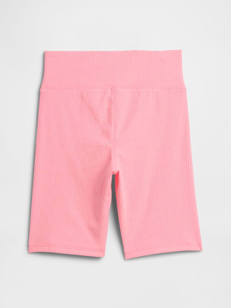 Image number 2 showing, Kids Pull-On Ribbed Bike Shorts