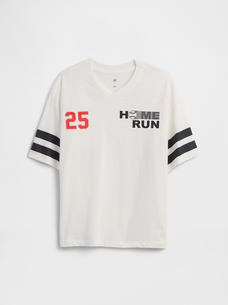 Image number 1 showing, Kids Oversized Soccer T-Shirt
