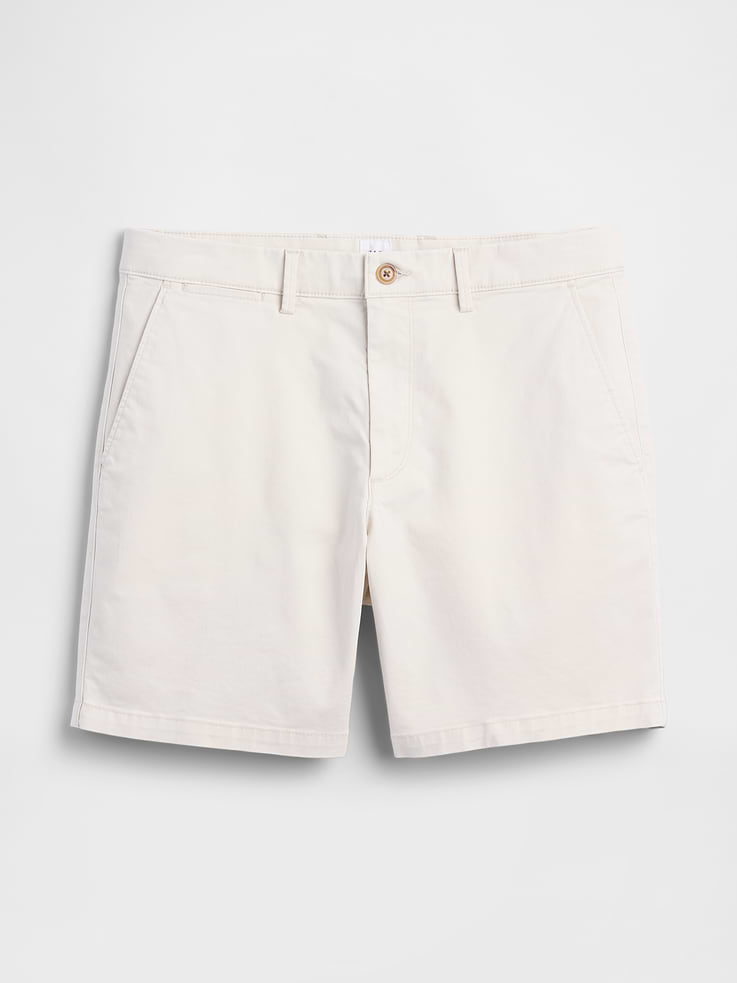 Image number 6 showing, 7" Essential Khaki Shorts