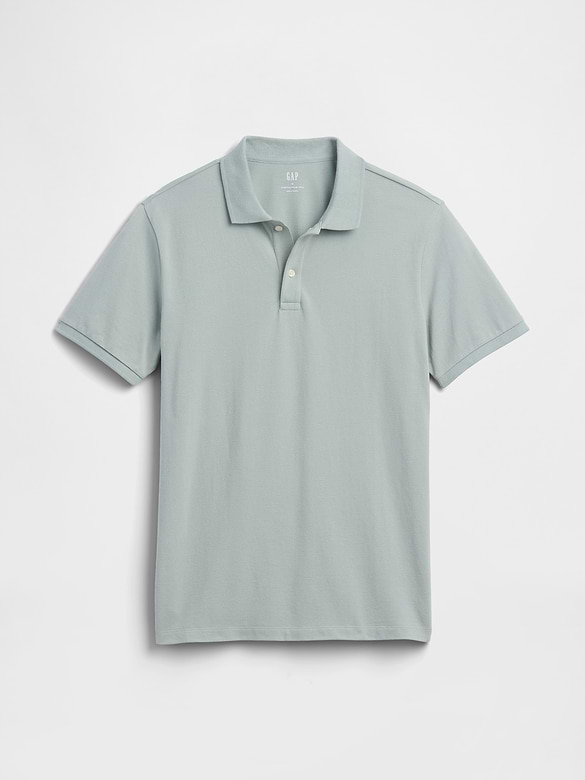 Stretch Pique Polo Shirt