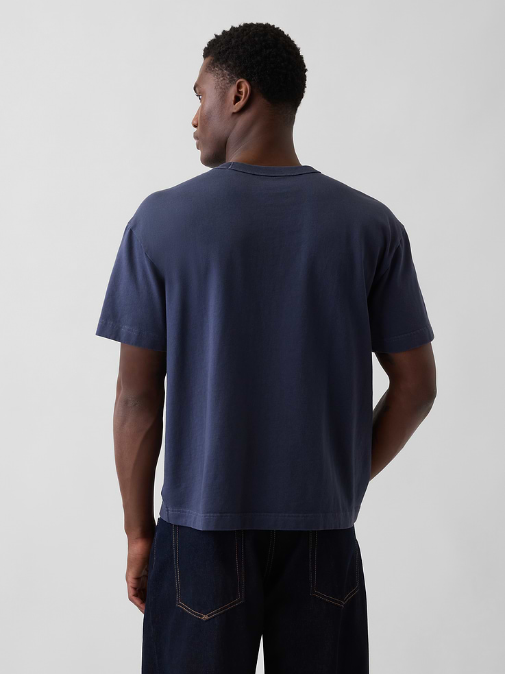 Image number 3 showing, Adult Heavyweight Crop T-Shirt