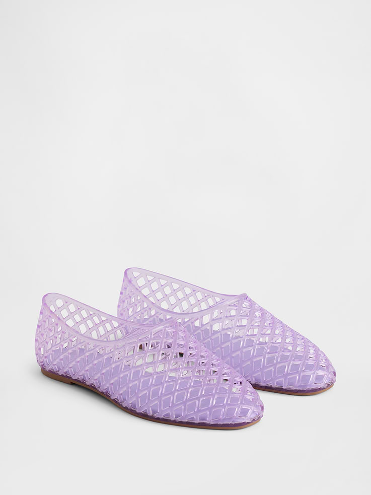 Image number 2 showing, Kids Jelly Ballet Flats