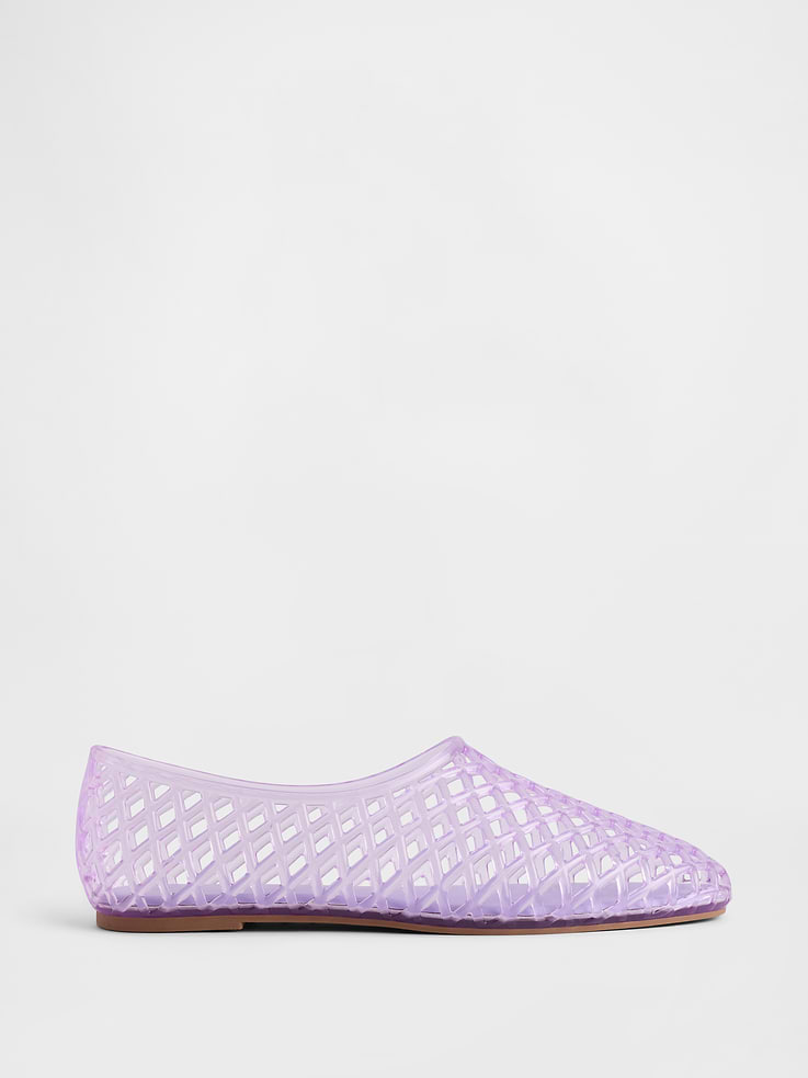 Image number 1 showing, Kids Jelly Ballet Flats