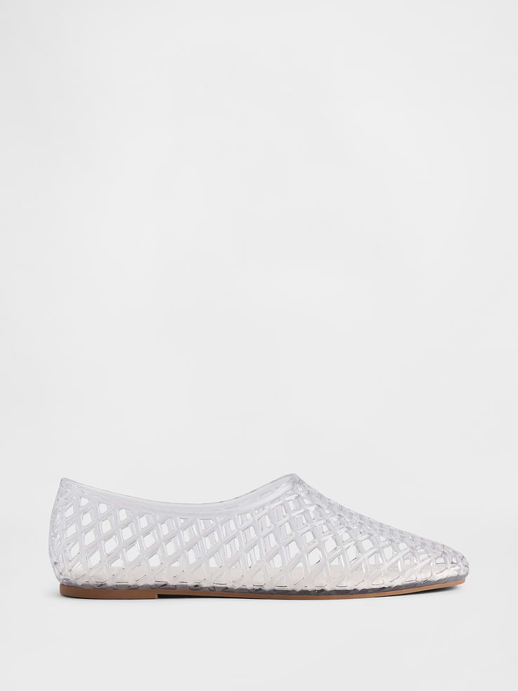 Image number 1 showing, Kids Jelly Ballet Flats