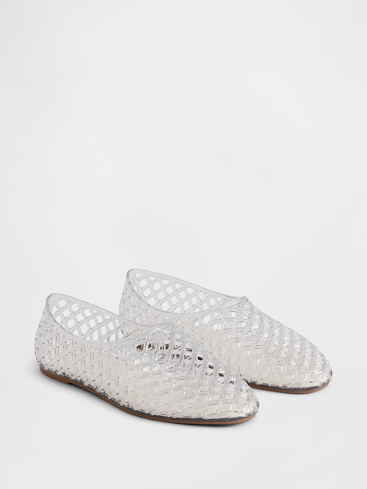 Image number 2 showing, Kids Jelly Ballet Flats
