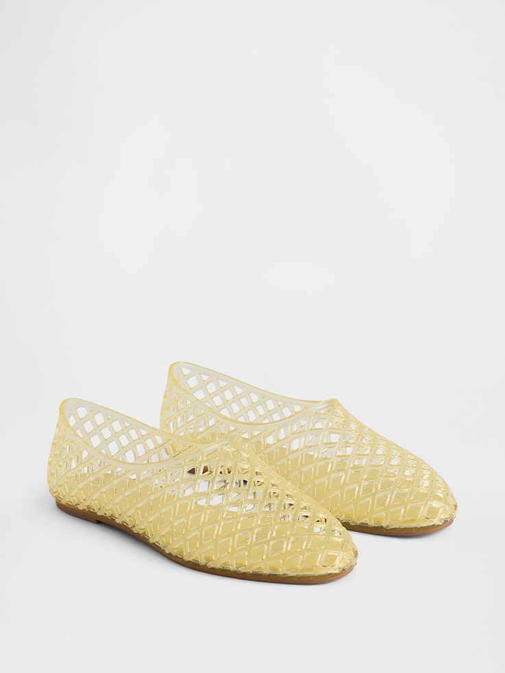 Image number 2 showing, Kids Jelly Ballet Flats
