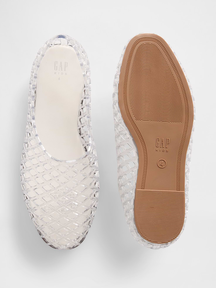 Image number 3 showing, Kids Jelly Ballet Flats