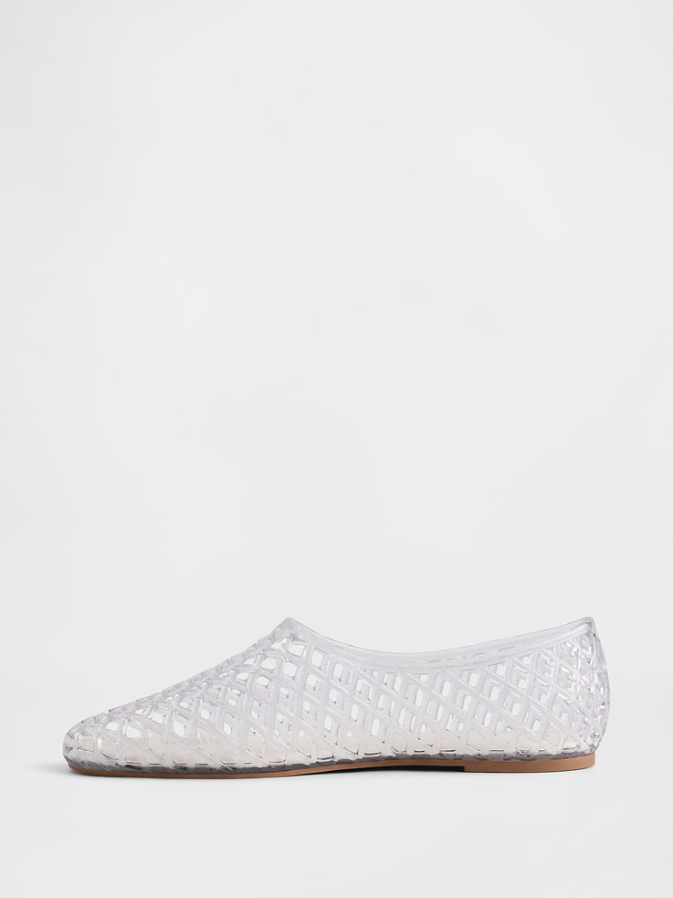 Image number 5 showing, Kids Jelly Ballet Flats