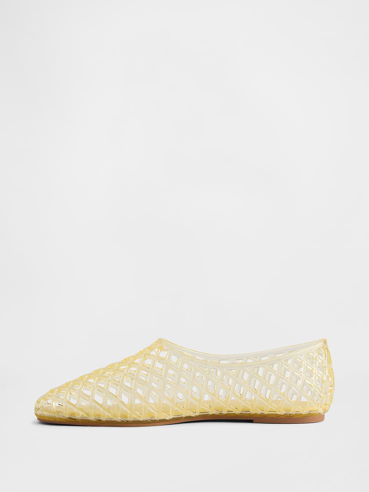 Image number 5 showing, Kids Jelly Ballet Flats