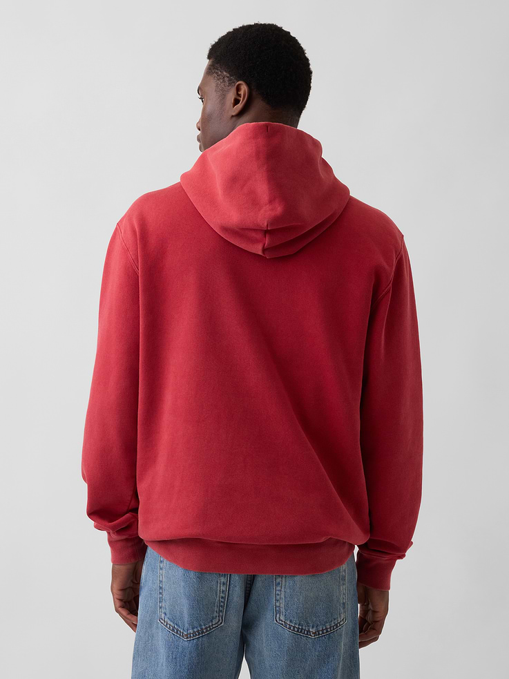 Image number 3 showing, Adult VintageSoft Relaxed Logo Hoodie