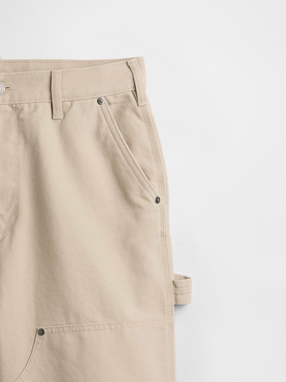 '90s Loose Canvas Double-Knee Carpenter Pants