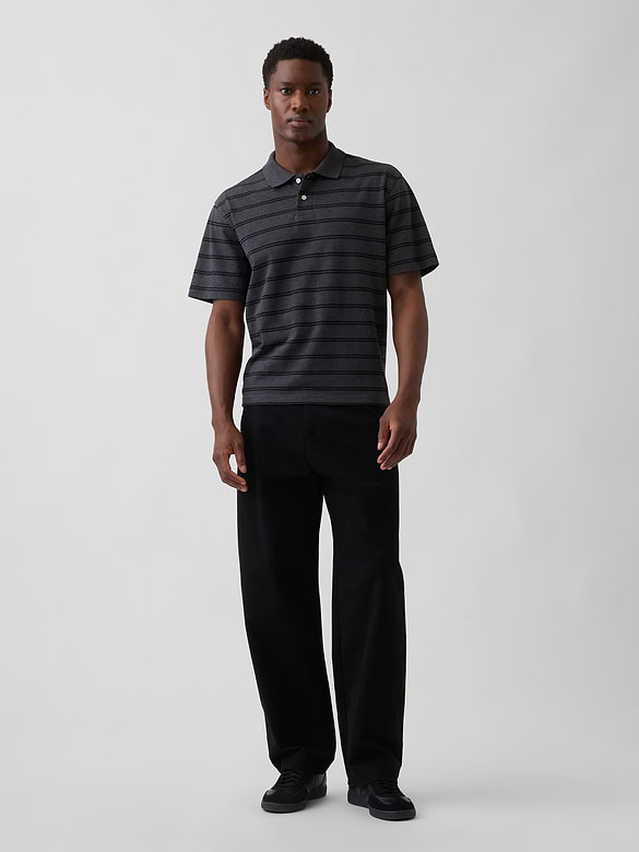 Relaxed Pique Polo