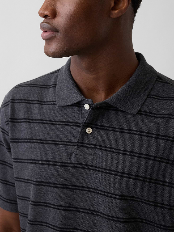 Image number 4 showing, Relaxed Pique Polo