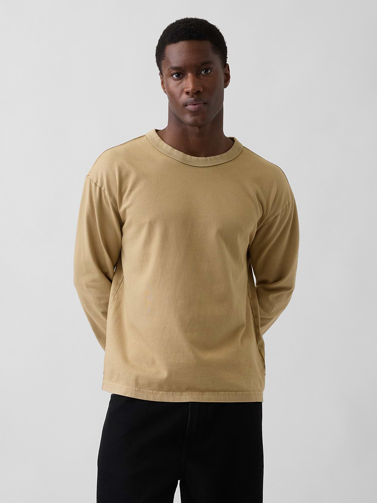 Image number 1 showing, Heavyweight Crop T-Shirt